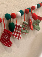 Load image into Gallery viewer, Christmas Count Down Garland
