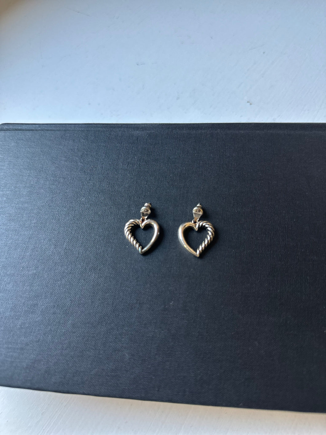 Vintage Heart Earrings