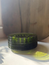 Load image into Gallery viewer, MCM Indiana Glass Kings Crown Thumbprint Plate Set
