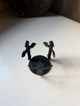 Load image into Gallery viewer, Small Metal Cross Candle Holder
