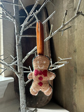 Load image into Gallery viewer, Counter Cross Stitch Gingerbread Cookie
