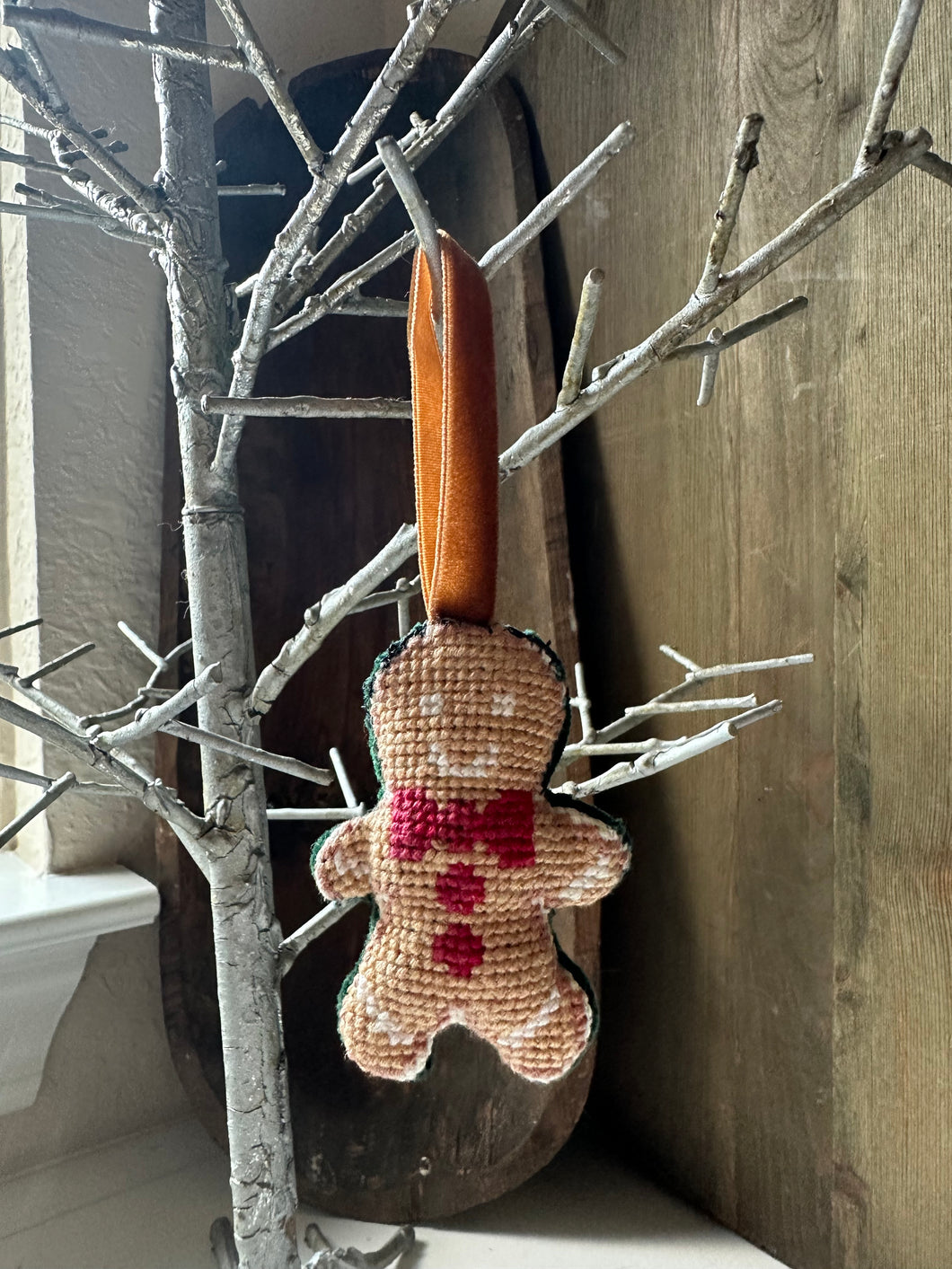 Counter Cross Stitch Gingerbread Cookie