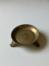 Load image into Gallery viewer, Brass Footed Trinket Dish

