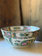 Load image into Gallery viewer, Porcelain Family Rose Medallion Bowl
