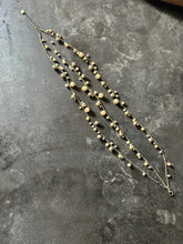 Load image into Gallery viewer, Tabolts Multi Strand Ivory Pearl Necklace
