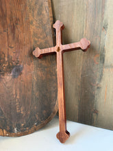 Load image into Gallery viewer, Wooden Baroque Style Cross
