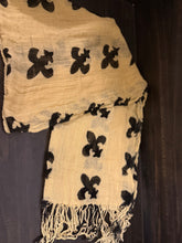 Load image into Gallery viewer, Fleur De Lis Scarf
