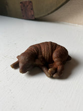 Load image into Gallery viewer, Vintage Brown Wax Lamb
