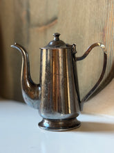 Load image into Gallery viewer, Silver Plate DW Haber &amp; Son Personal Coffee Pot
