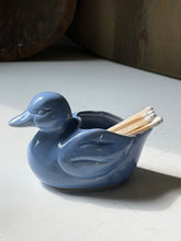 Load image into Gallery viewer, Blue Ceramic Duck Dish
