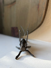 Load image into Gallery viewer, Large Vintage Brass Grasshopper
