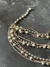 Load image into Gallery viewer, Multi Strand Pearl Necklace

