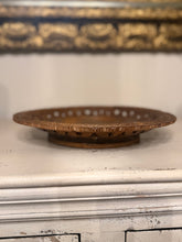 Load image into Gallery viewer, Swiss Folk Art Wooden Pedestal Dish
