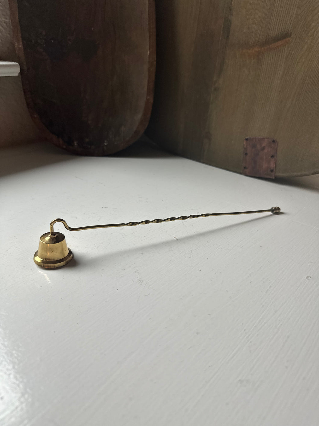 Gold Candle Snuffer