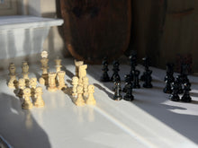 Load image into Gallery viewer, Complete Wooden Chess Piece Set
