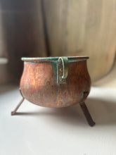 Load image into Gallery viewer, Copper Swedish Cauldron
