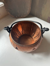 Load image into Gallery viewer, Metal Jack O Lantern Bucket
