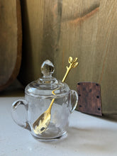 Load image into Gallery viewer, Vintage Etched Condiment Glass
