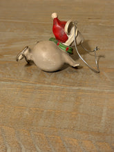 Load image into Gallery viewer, Slippery Christmas Mouse Ornament
