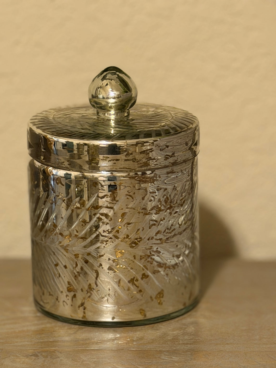 Mercury Glass Jar