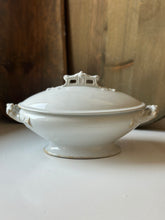 Load image into Gallery viewer, Antique Ironstone Vegetable Tureen
