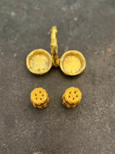 Load image into Gallery viewer, Vintage Bucklers Bamboo Salt &amp; Pepper Shakers

