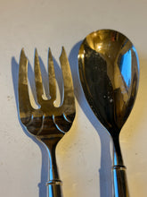 Load image into Gallery viewer, Silver Plate Towle Utensil Pair
