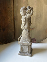 Load image into Gallery viewer, Plaster Cherub Garden Statue
