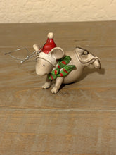Load image into Gallery viewer, Slippery Christmas Mouse Ornament
