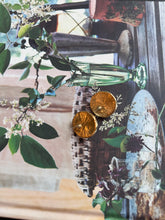 Load image into Gallery viewer, Vintage Gold Rope Pearl Earrings
