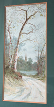 Load image into Gallery viewer, Louis Kinney Harlow 'Birches' Art
