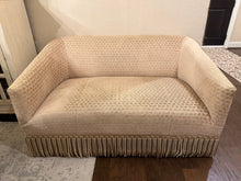 Load image into Gallery viewer, Vintage Michelle Gold &amp; Bob Williams Loveseat
