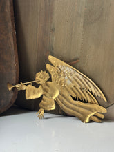 Load image into Gallery viewer, Gold Metal Angel Ornament
