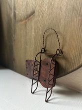 Load image into Gallery viewer, Counter Cross Stitch Cardinal on Sleigh
