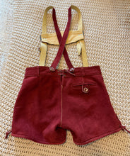 Load image into Gallery viewer, Authentic Leather Embroidered  Schoneberger Lederhosen
