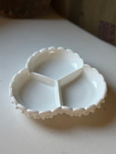 Load image into Gallery viewer, Fenton Milk Glass Hobnail Condiment Dish
