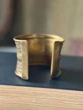 Load image into Gallery viewer, Vintage Brass Bohemian Cuff
