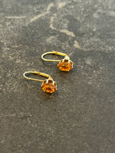 Load image into Gallery viewer, Dangling Citrine Earrings
