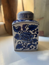 Load image into Gallery viewer, Chinoiserie Lidded Jar
