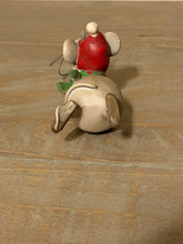 Load image into Gallery viewer, Slippery Christmas Mouse Ornament
