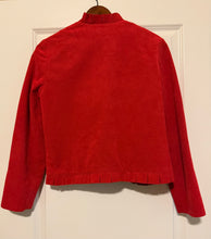 Load image into Gallery viewer, Vintage Red Suede Jacket
