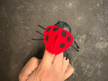 Load image into Gallery viewer, Vintage Ladybug Finger Puppet
