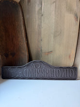 Load image into Gallery viewer, Gingerbread Street Sign
