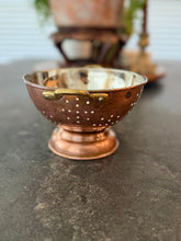 Load image into Gallery viewer, Vintage Copper Korean Fruit Colander
