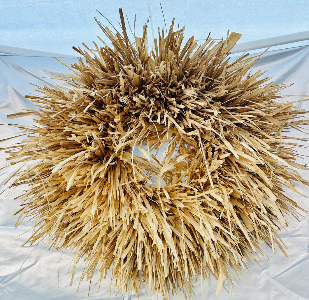Raffia Fall Wreath