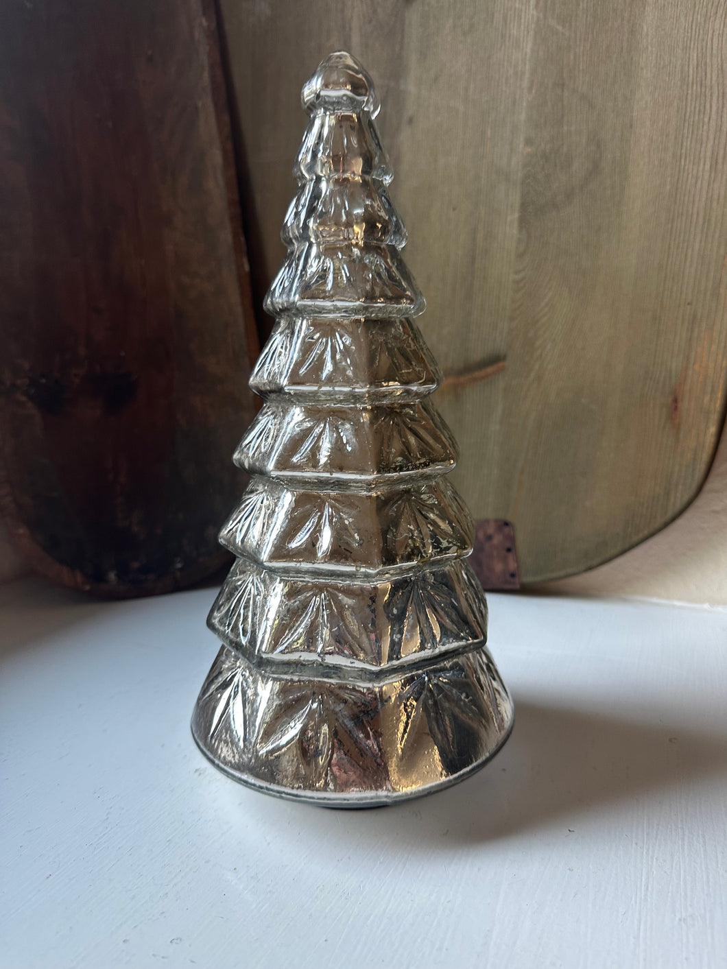 Mercury Glass Christmas Tree