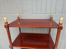 Load image into Gallery viewer, Vintage Bombay Regency Style Etagere 5 Level Shelf
