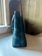 Load image into Gallery viewer, Talbots Black Tartan Handbag
