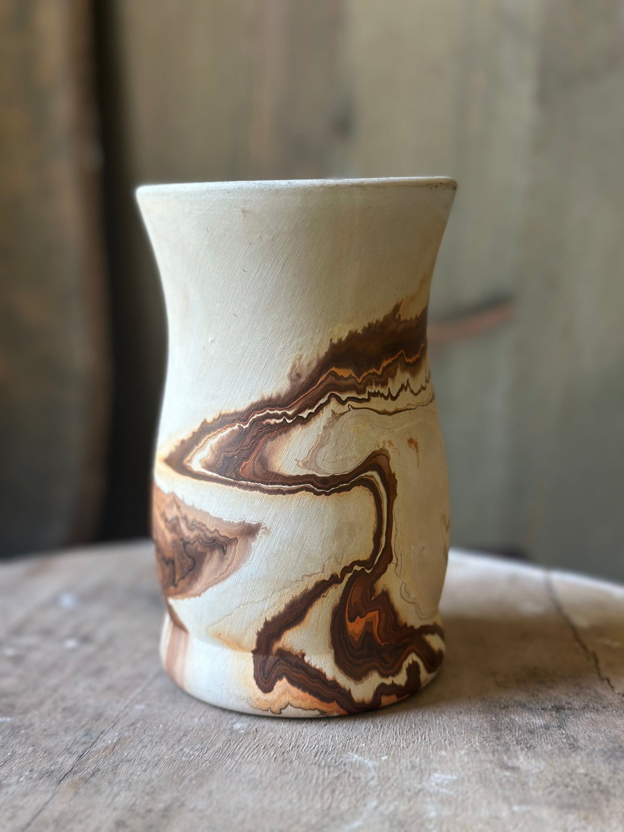 Nemadji Pottery Vase – The Vintage Abode