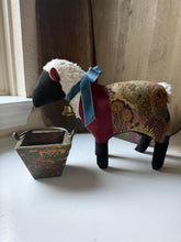Load image into Gallery viewer, Handmade Primitive Tapestry Sheep
